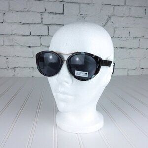 Joe's Jeans Cat Eye Sunglasses Matte Tortoise Black